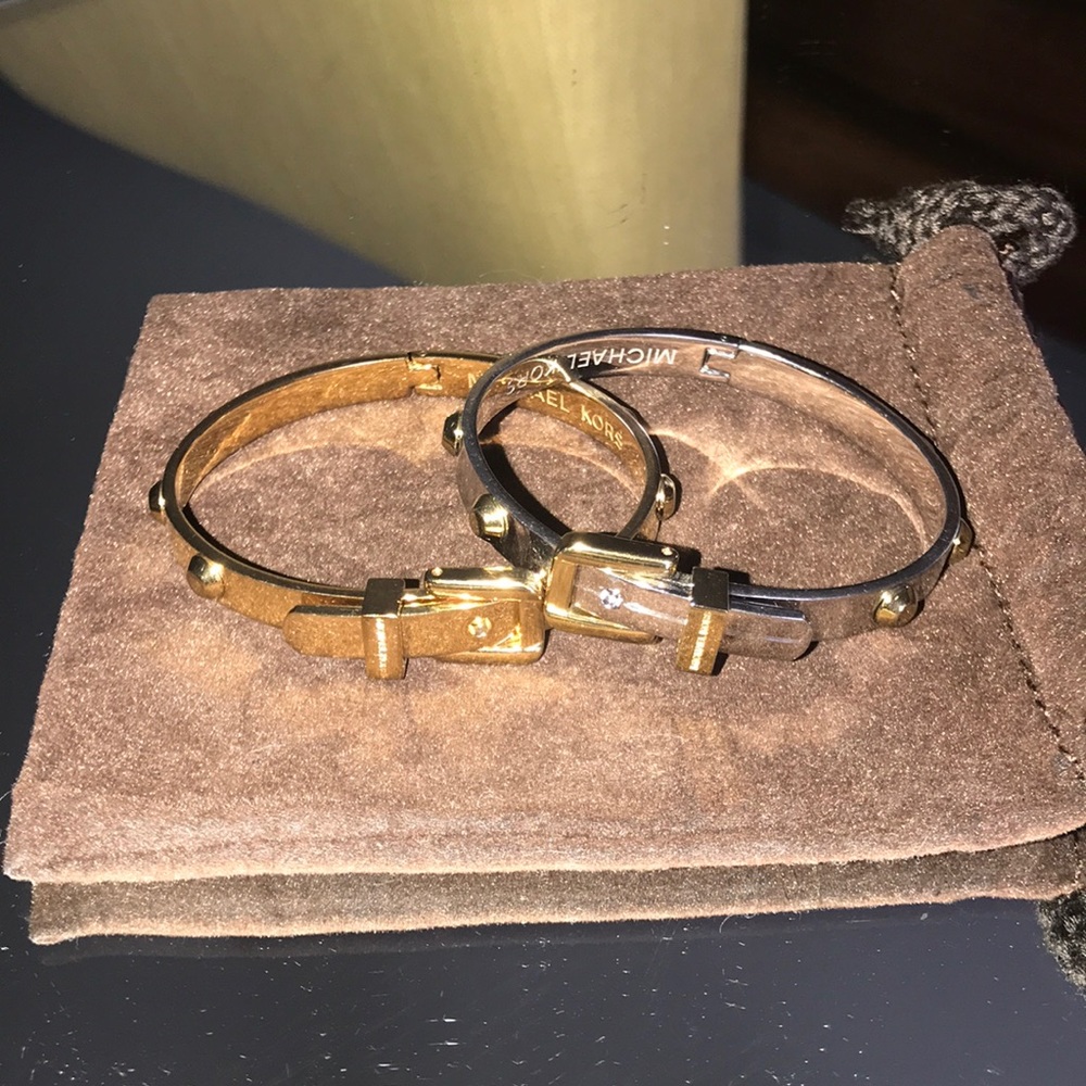 Michael Kors Astor Stud Buckle Bracelets